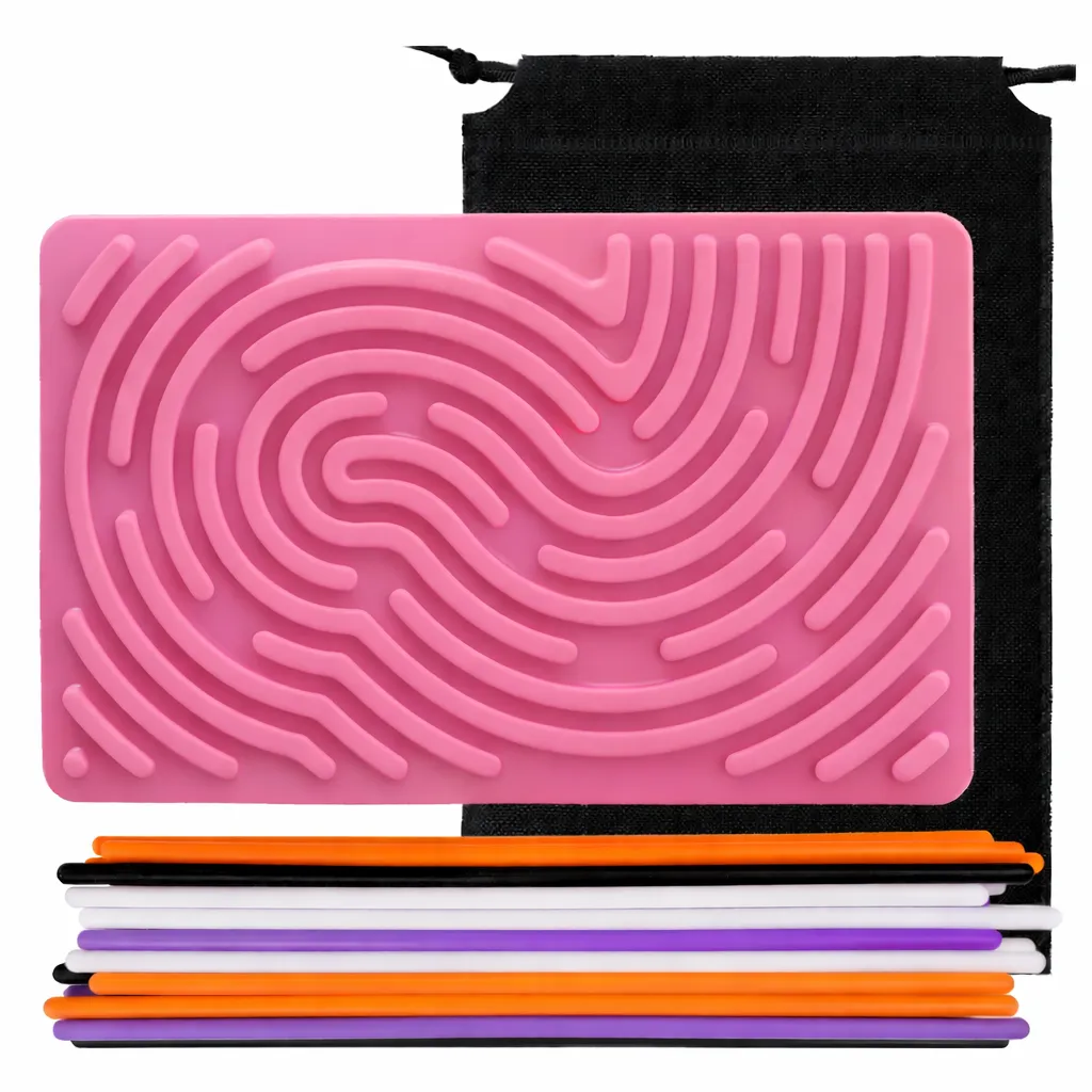 [T011] Tactile Sensory Maze Board (Pink)