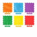 Textured Sensory Floor Mats – Set of 6 Pcs