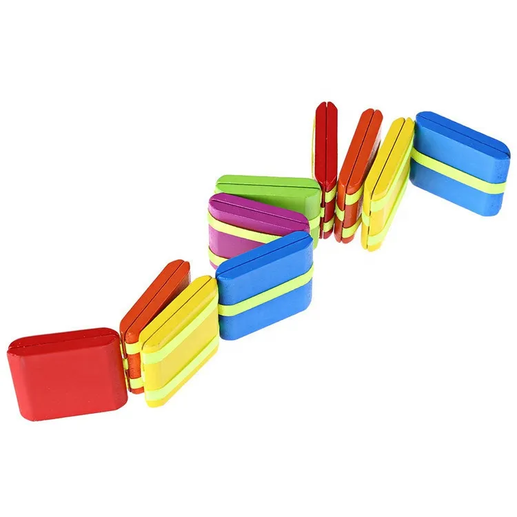 [T016] Wooden Jacob’s Ladder Flip Toy