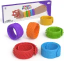 FlexiCalm Textured Sensory Fidget Strips – Set of 6