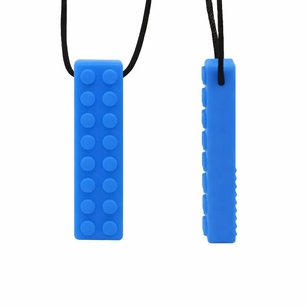 Chewable Sensory Necklace (Blue)