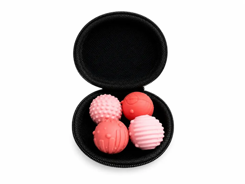 Magnetic Sensory Ball (Set of 4) (Peach)
