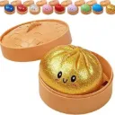 Metallic Glitter Squishy Dumpling
