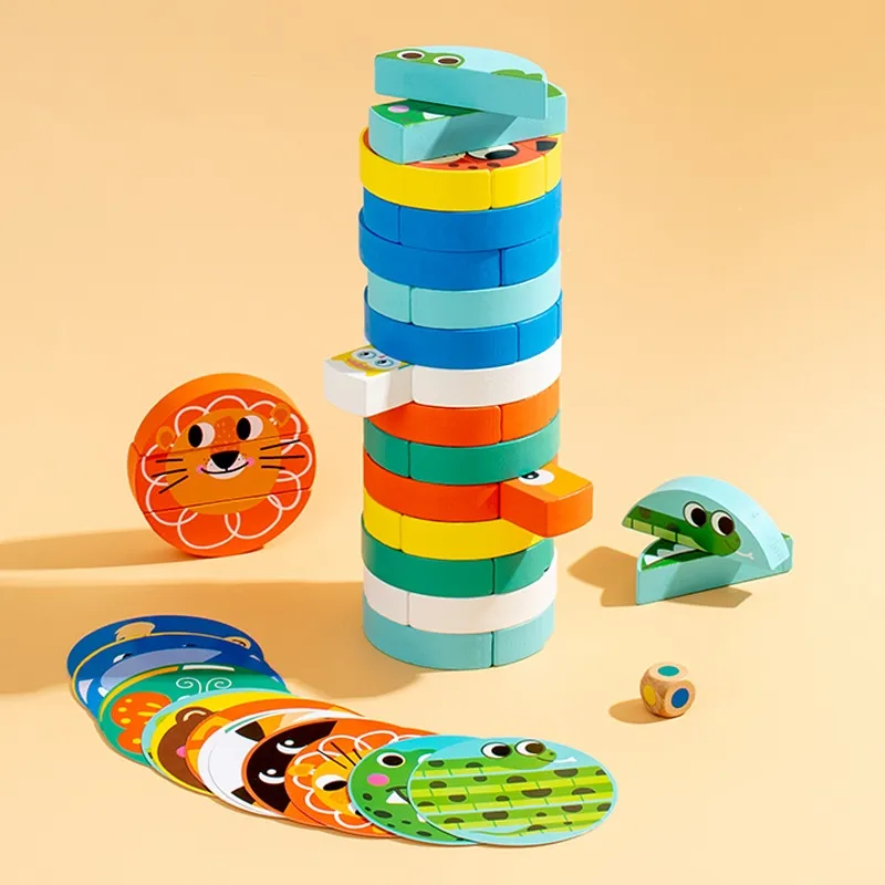 Animal Balance Stacking Game