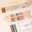 Colour Sorting & Fine Motor Fish Board
